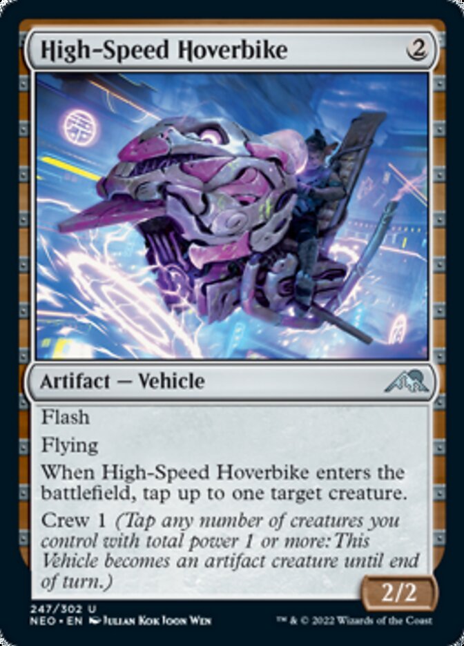 High-Speed Hoverbike - Kamigawa: Neon Dynasty (NEO)