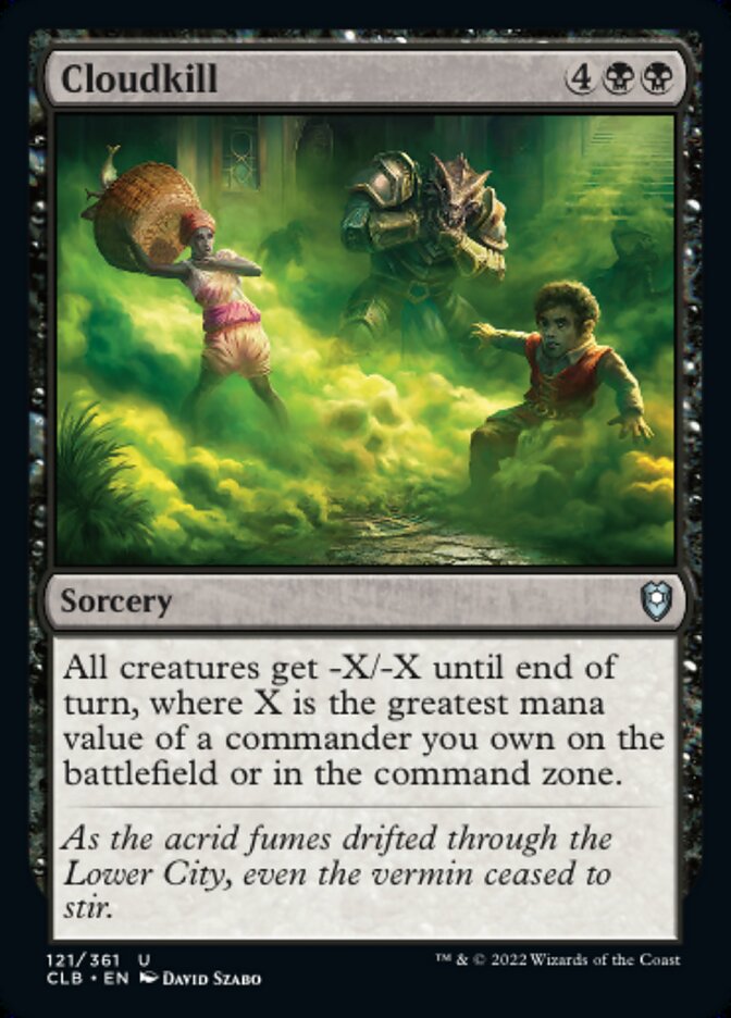 Cloudkill - Commander Legends: Battle for Baldur's Gate (CLB)