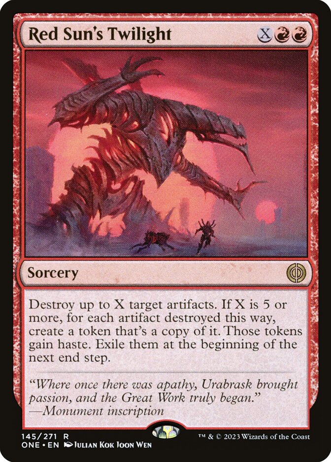 Red Sun's Twilight - Phyrexia: All Will Be One (ONE)