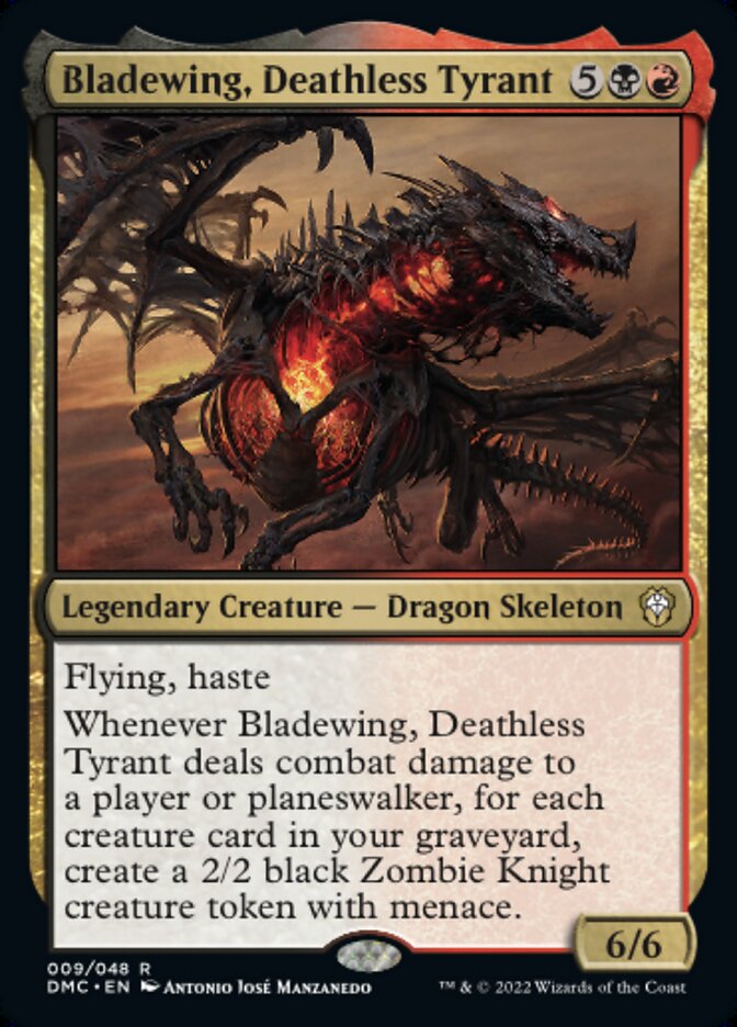 Bladewing, Deathless Tyrant - Dominaria United Commander (DMC)