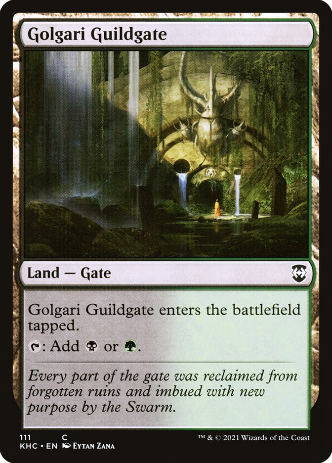 Golgari Guildgate - Kaldheim Commander (KHC)