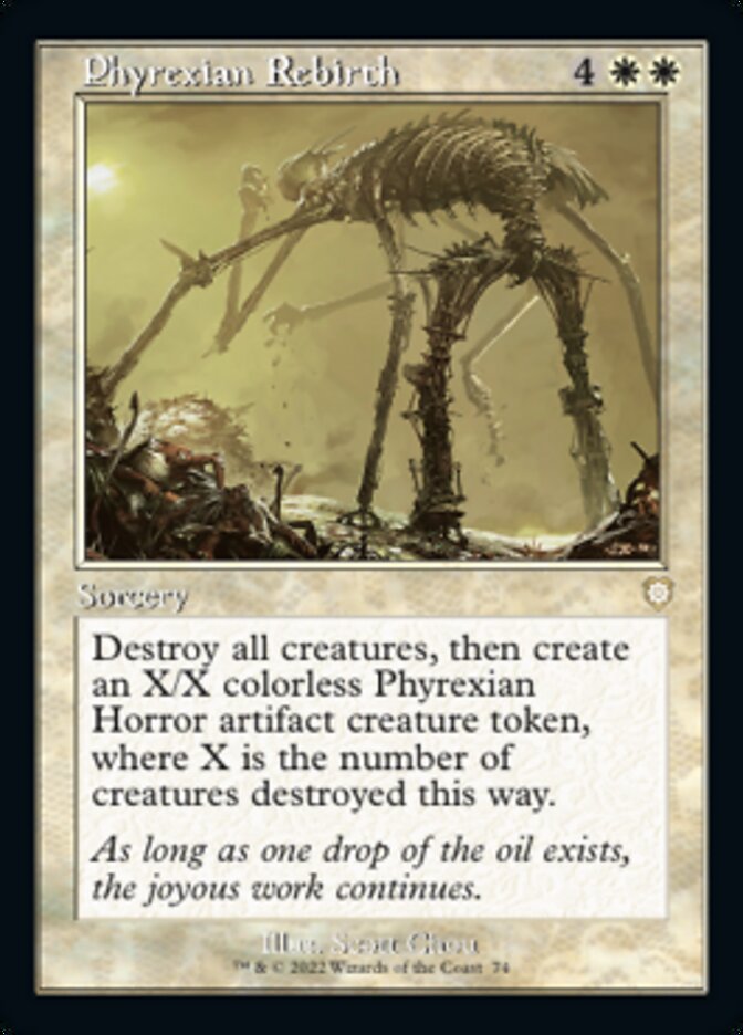 Phyrexian Rebirth - The Brothers' War Commander (BRC)