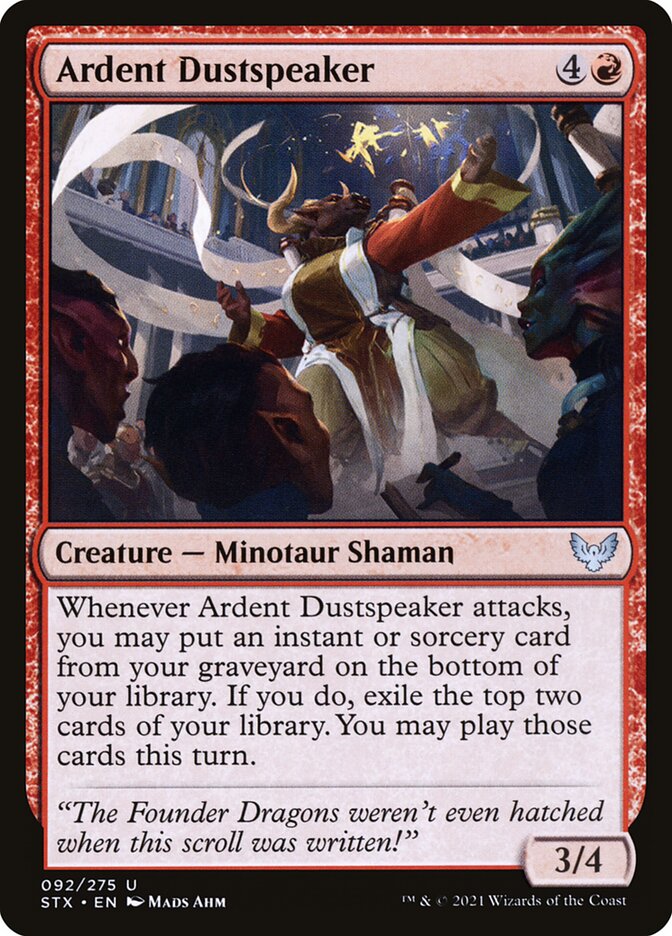 Ardent Dustspeaker - Strixhaven: School of Mages (STX)