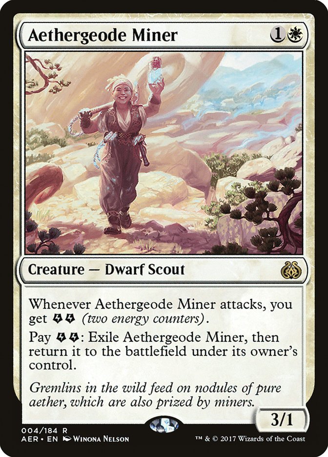 Aethergeode Miner - Aether Revolt (AER)