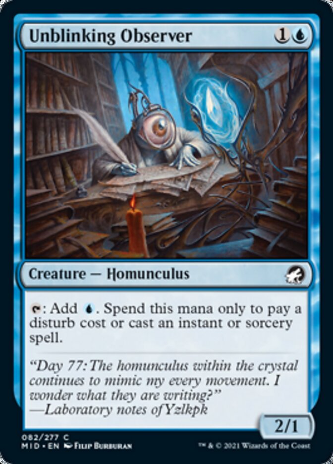 Unblinking Observer - Innistrad: Midnight Hunt (MID)