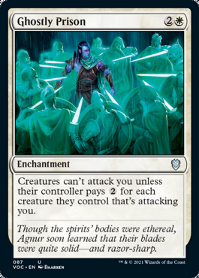 Ghostly Prison - Crimson Vow Commander (VOC)