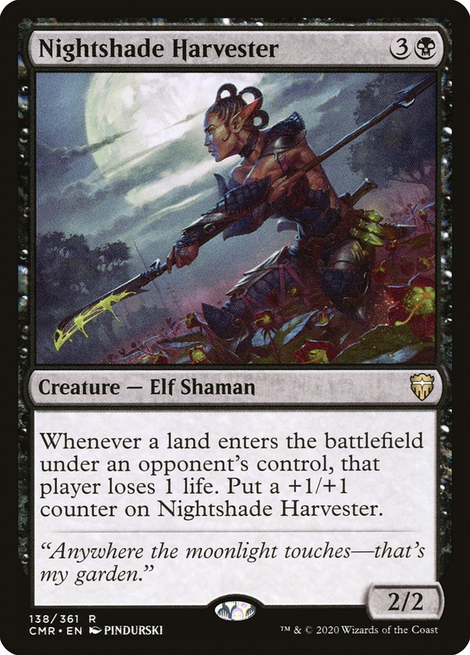 Nightshade Harvester - Commander Legends (CMR)