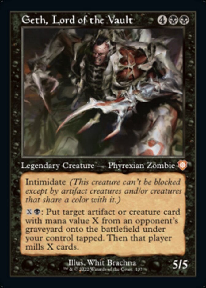 Geth, Lord of the Vault - The Brothers' War Commander (BRC)