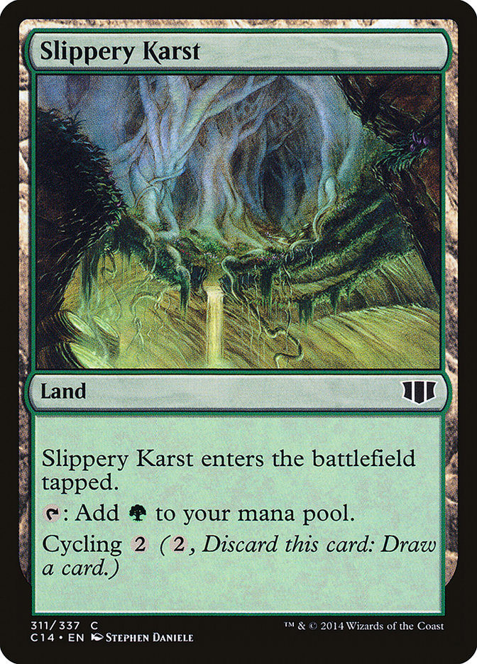 Slippery Karst - Commander 2014 (C14)
