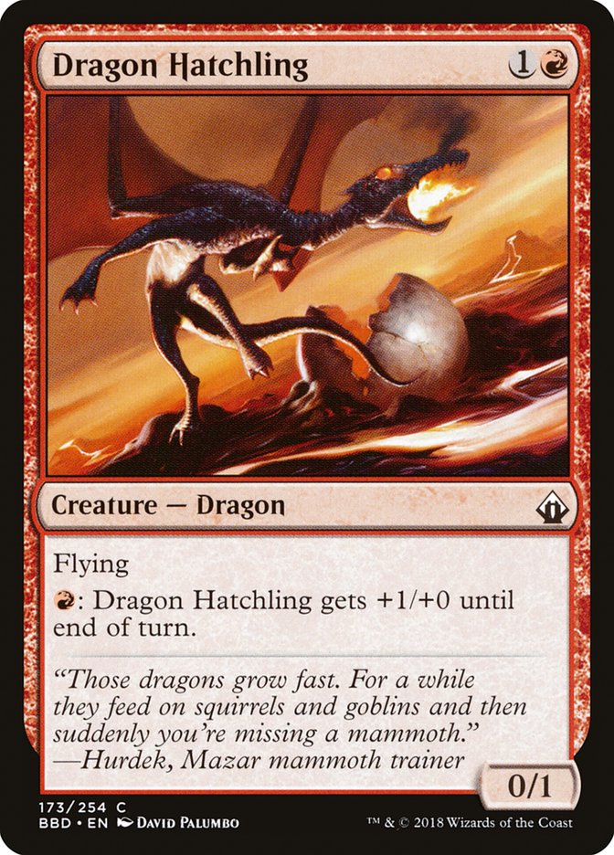 Dragon Hatchling - Battlebond (BBD)