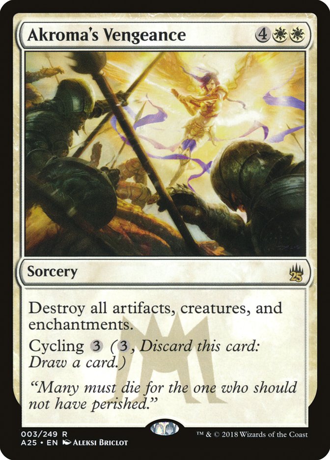 Akroma's Vengeance - Masters 25 (A25)