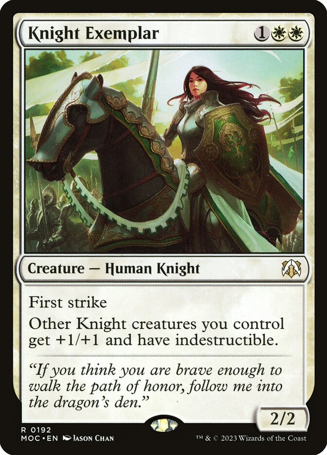 Knight Exemplar - March of the Machine Commander (MOC)