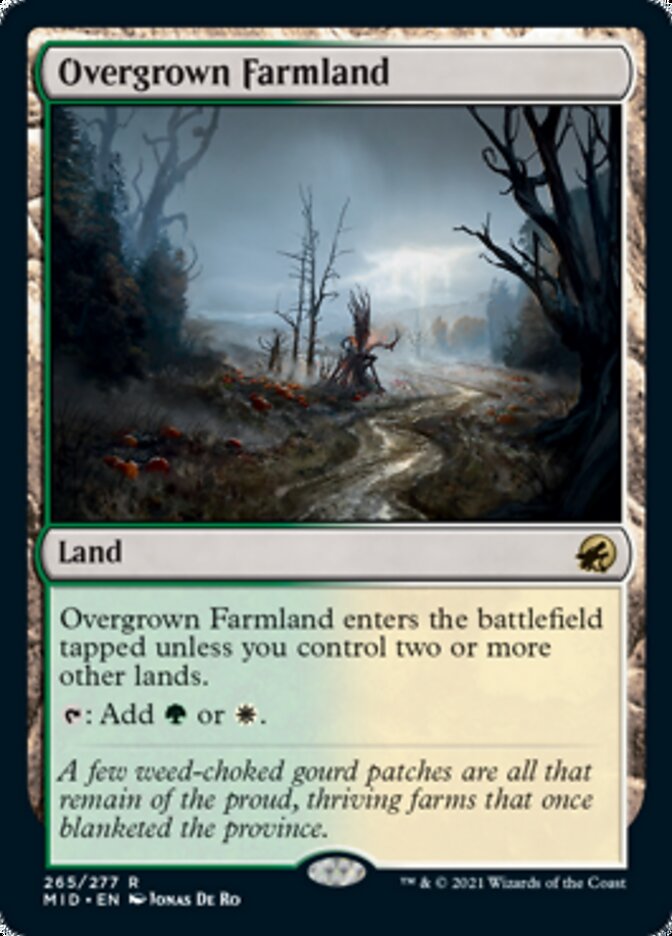 Overgrown Farmland - Innistrad: Midnight Hunt (MID)