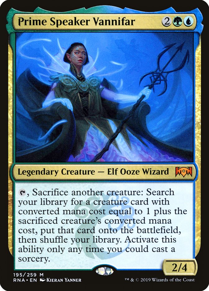Prime Speaker Vannifar - Ravnica Allegiance (RNA)