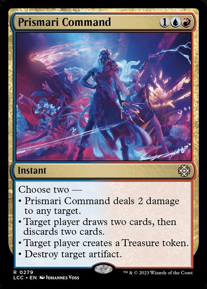 Prismari Command - Lost Caverns of Ixalan Commander (LCC)