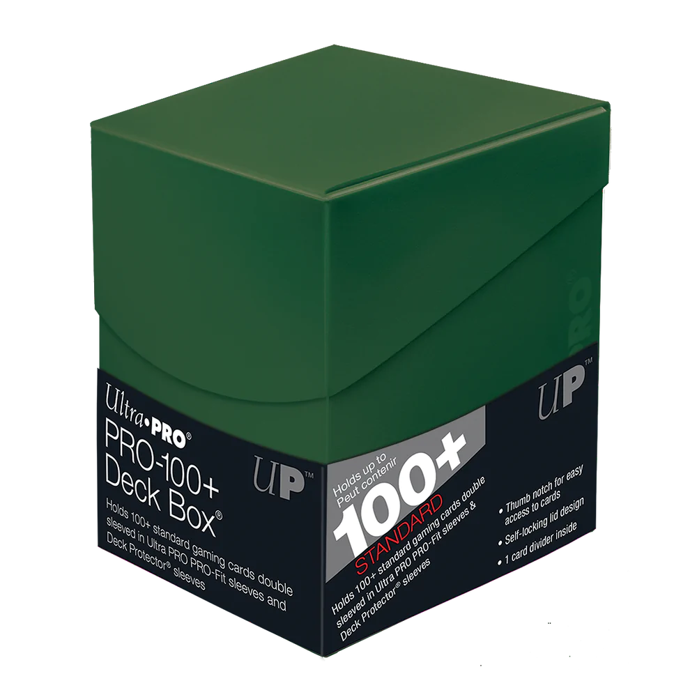 Ultra PRO Eclipse PRO 100+ Deck Box - Green
