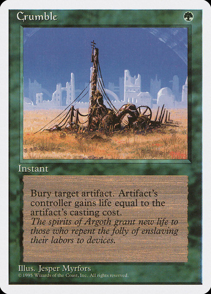 Crumble - Fourth Edition (4ED)