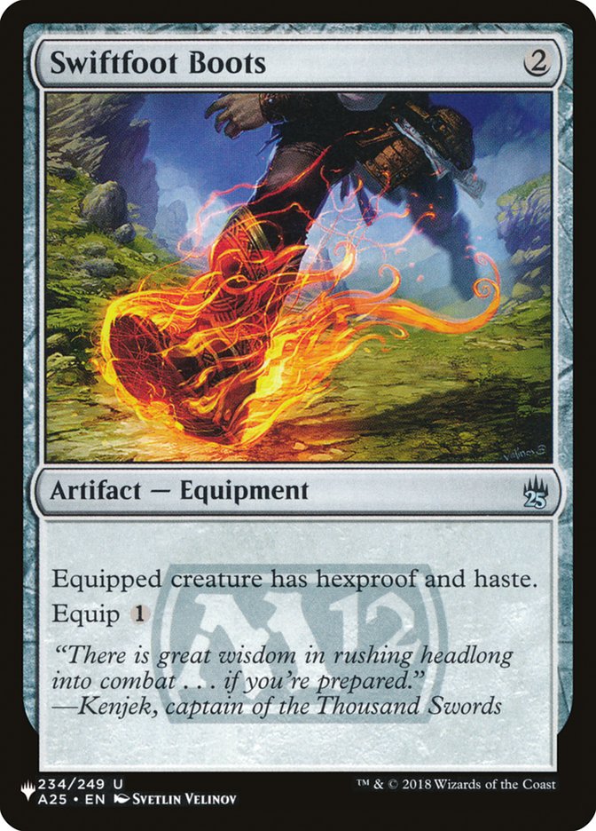 Swiftfoot Boots - The List (PLIST)