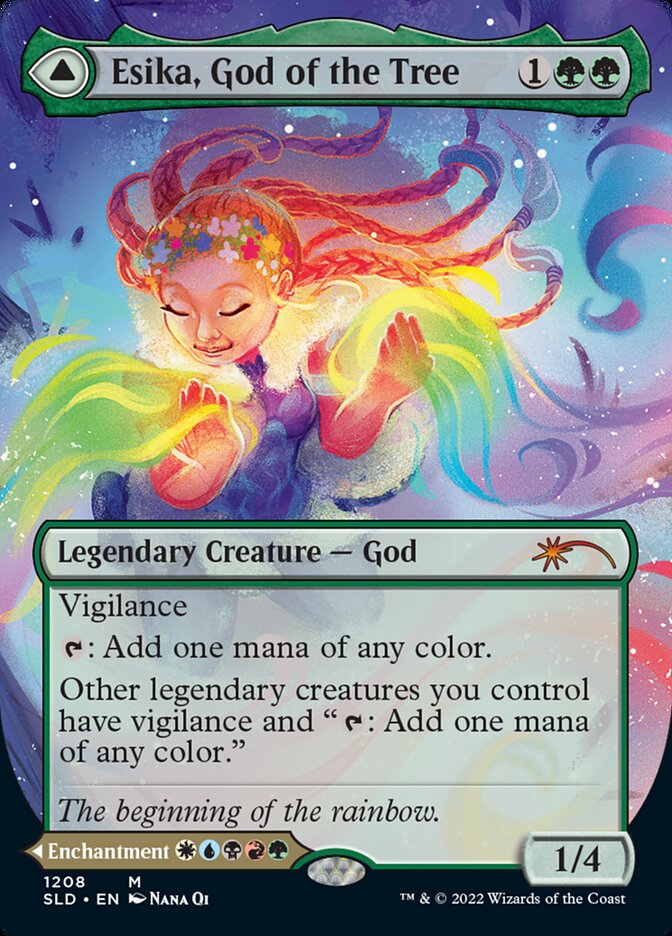 Esika, God of the Tree // The Prismatic Bridge (1208) - Secret Lair Drop (SLD)