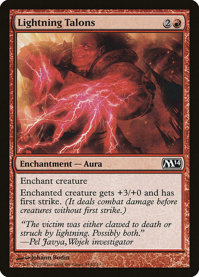 Lightning Talons - Magic 2014 (M14)