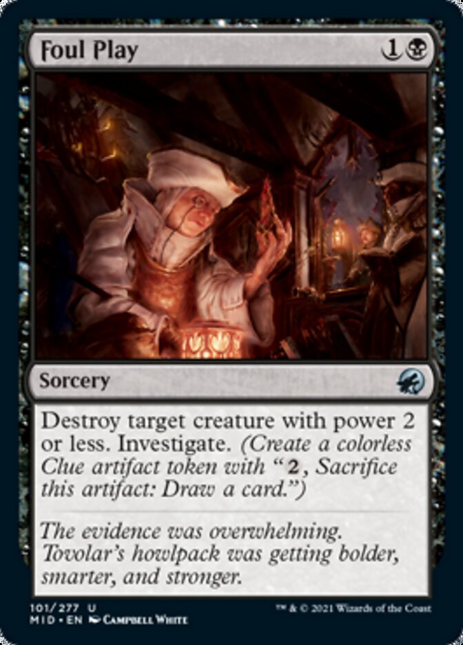 Foul Play - Innistrad: Midnight Hunt (MID)