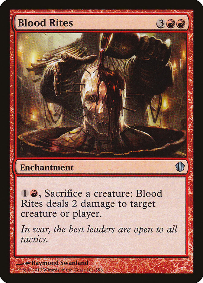 Blood Rites - Commander 2013 (C13)