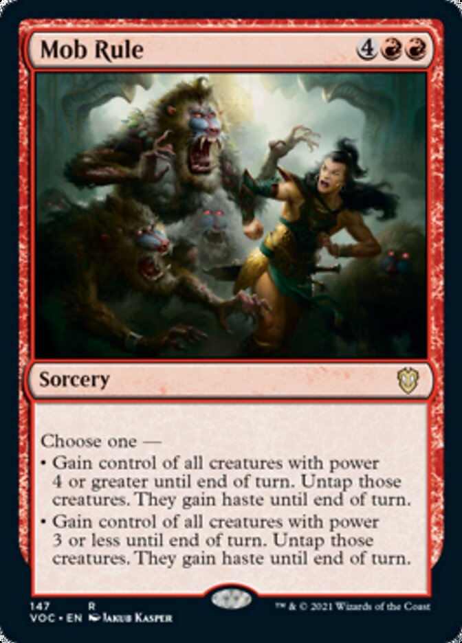 Mob Rule - Crimson Vow Commander (VOC)