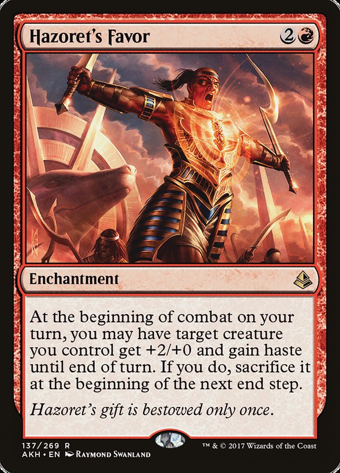 Hazoret's Favor - Amonkhet (AKH)