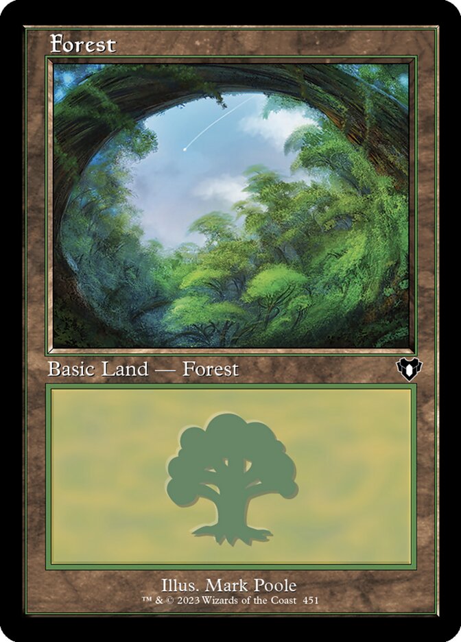 Forest (451) - Commander Masters (CMM)