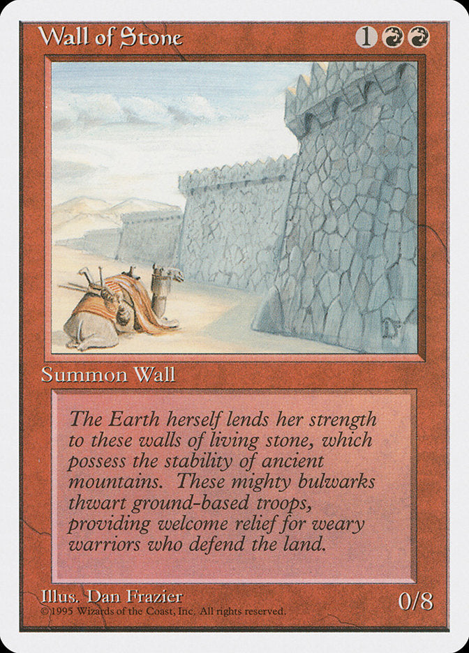 Wall of Stone - Fourth Edition (4ED)