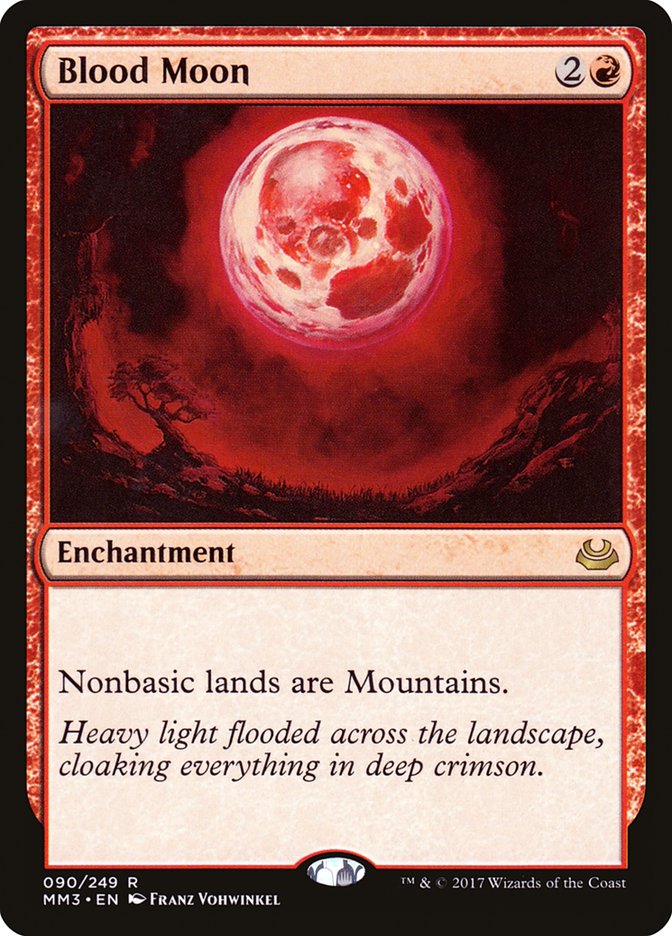Blood Moon - Modern Masters 2017 (MM3)