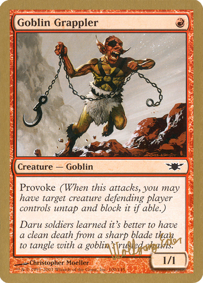 Goblin Grappler - World Championship Decks 2003 (WC03)