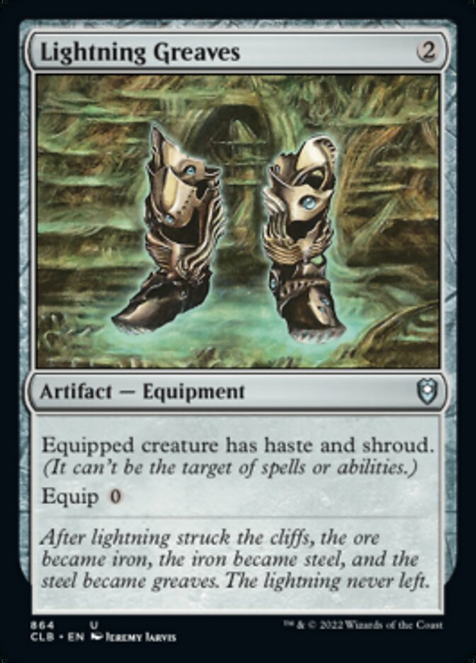 Lightning Greaves - Commander Legends: Battle for Baldur's Gate (CLB)