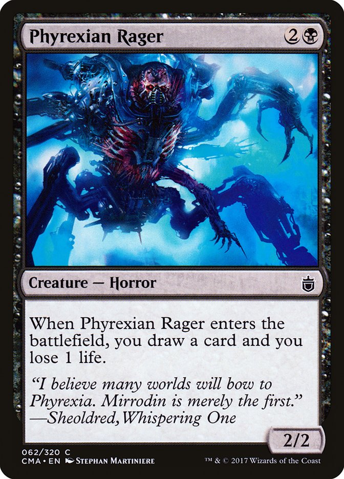 Phyrexian Rager - Commander Anthology (CMA)