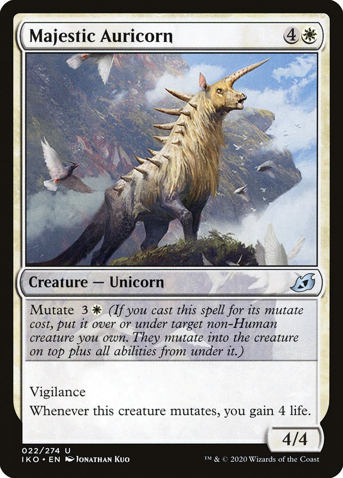 Majestic Auricorn - Ikoria: Lair of Behemoths (IKO)
