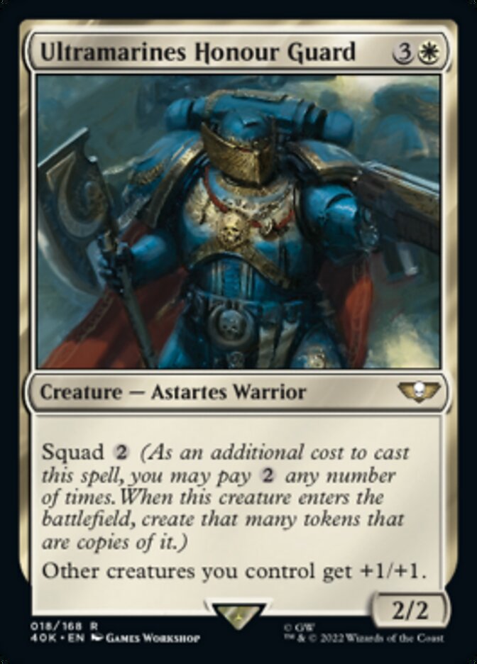 Ultramarines Honour Guard - Warhammer 40,000 Commander (40K)