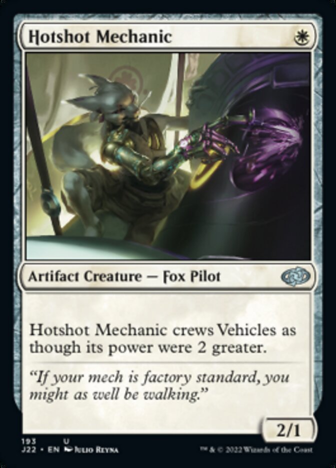 Hotshot Mechanic - Jumpstart 2022 (J22)