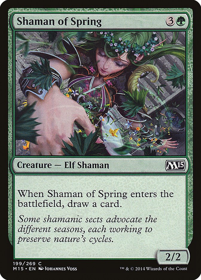 Shaman of Spring - Magic 2015 (M15)