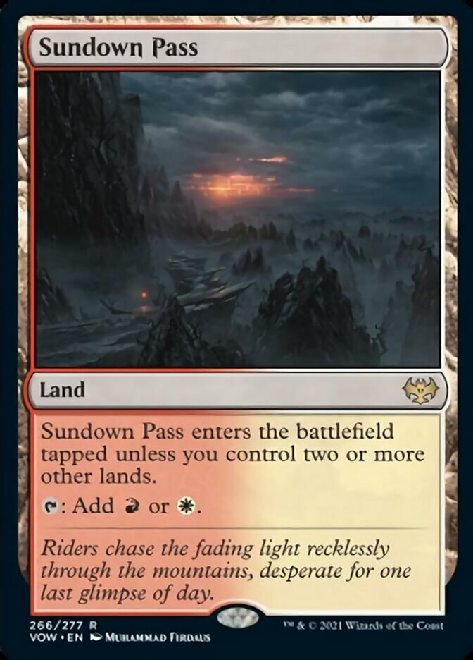 Sundown Pass - Innistrad: Crimson Vow (VOW)