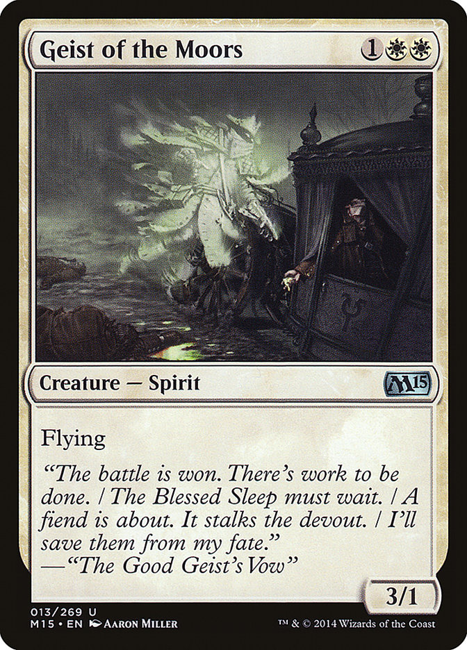 Geist of the Moors - Magic 2015 (M15)