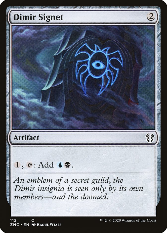 Dimir Signet - Zendikar Rising Commander (ZNC)