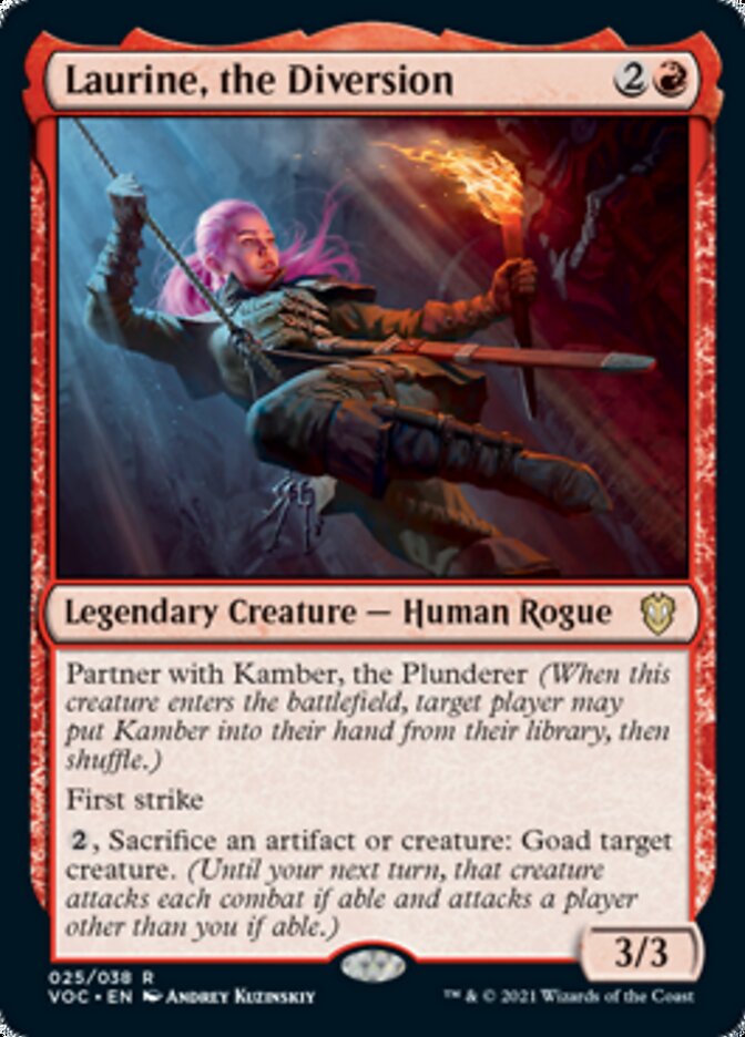Laurine, the Diversion - Crimson Vow Commander (VOC)