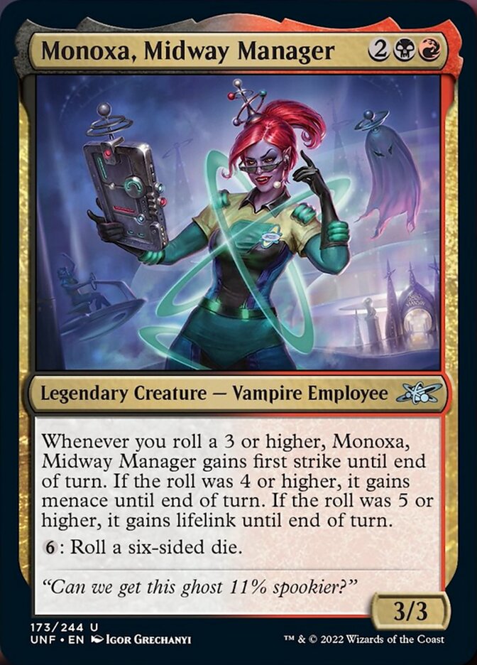 Monoxa, Midway Manager - Unfinity (UNF)