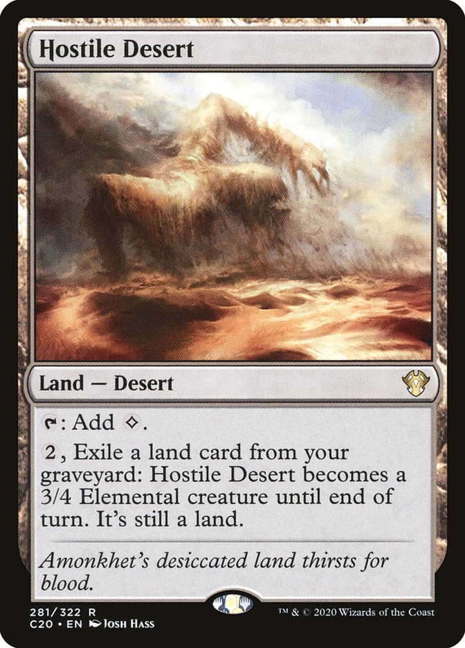 Hostile Desert - Commander 2020 (C20)