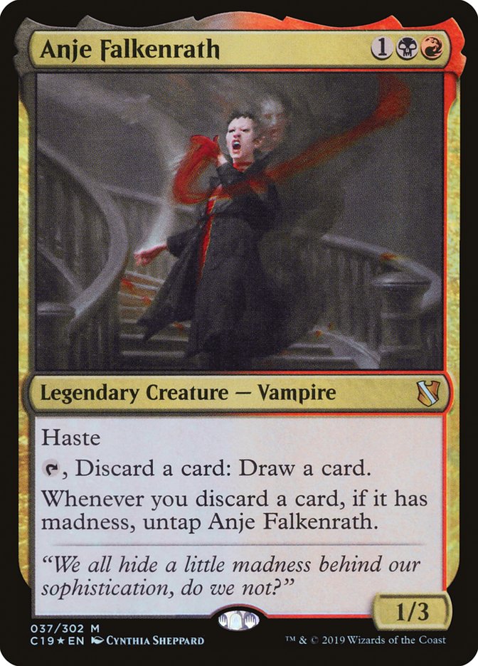 Anje Falkenrath - Commander 2019 (C19)