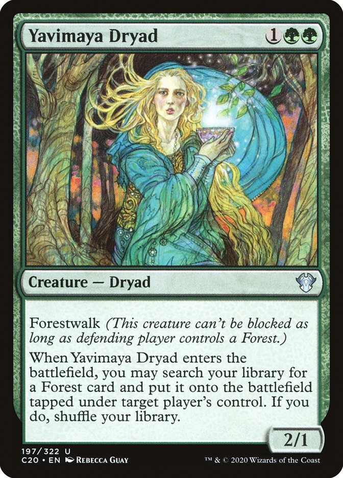 Yavimaya Dryad - Commander 2020 (C20)