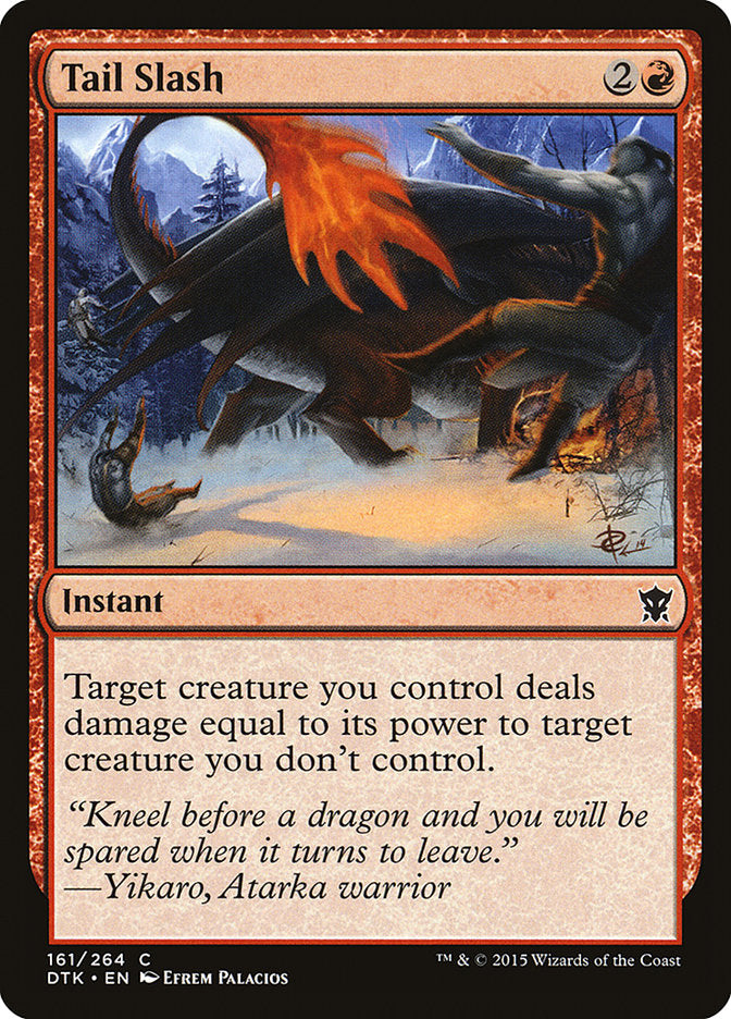 Tail Slash - Dragons of Tarkir (DTK)