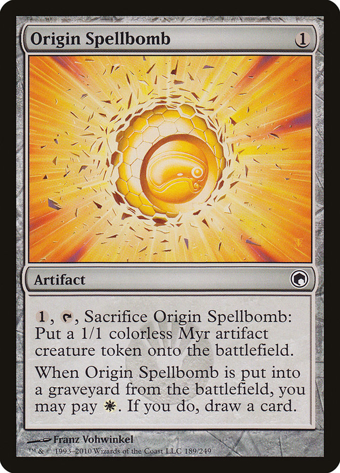 Origin Spellbomb - Scars of Mirrodin (SOM)