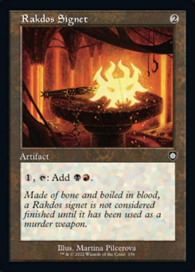 Rakdos Signet - The Brothers' War Commander (BRC)