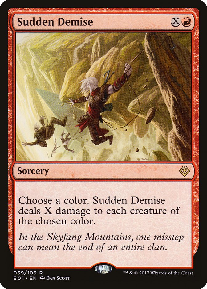Sudden Demise - Archenemy: Nicol Bolas (E01)